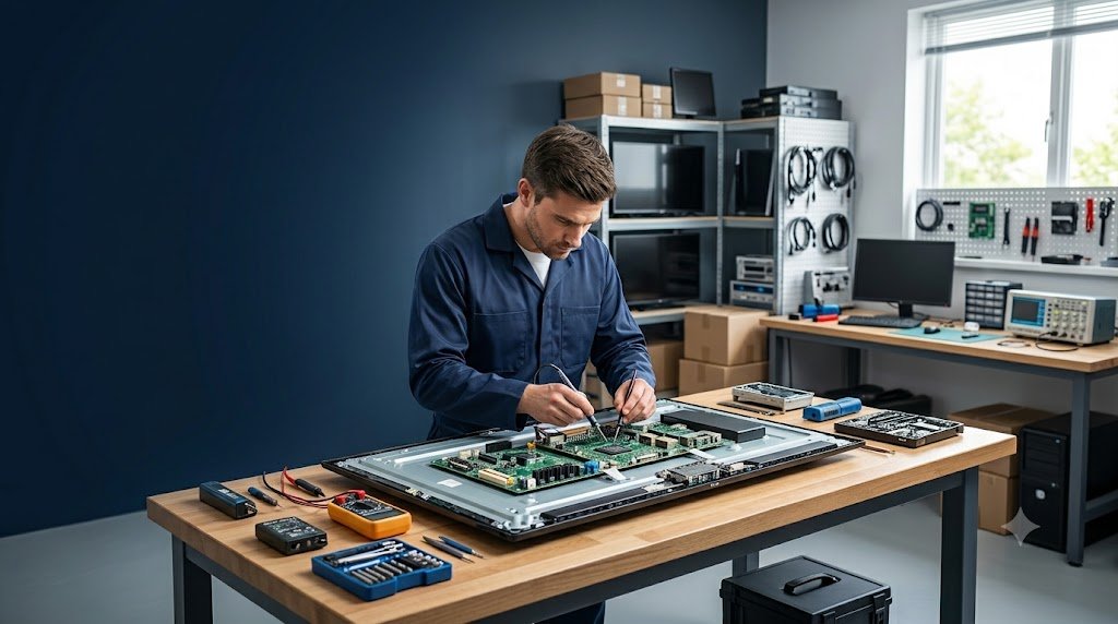 Television service and maintenance